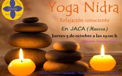 YOGA NIDRA en JACA (Huesca) – Jueves 5 de octubre
